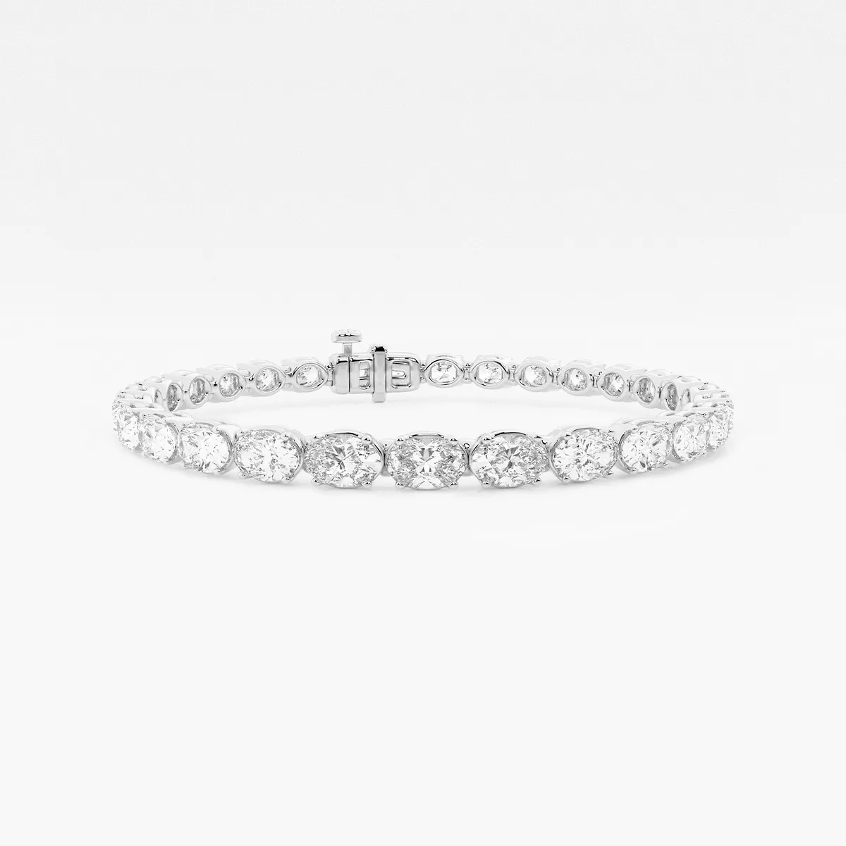Lab Grown Diamond East-West Tennis Bracelet - 7.5 Inches