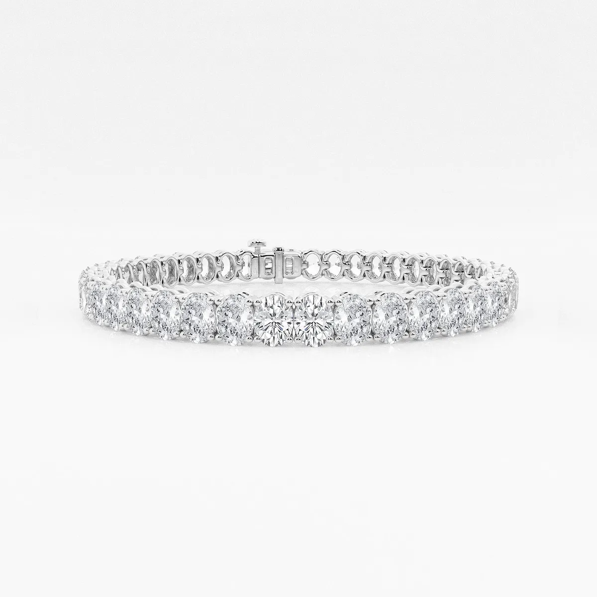 Lab Grown Diamond Tennis Bracelet - 6.5 Inches