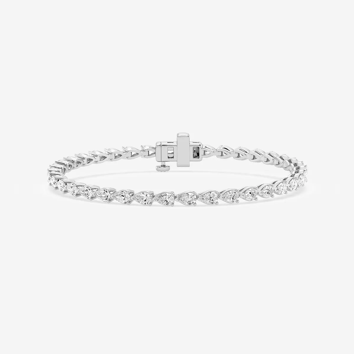 Lab Grown Diamond East-West Tennis Bracelet - 7 Inches