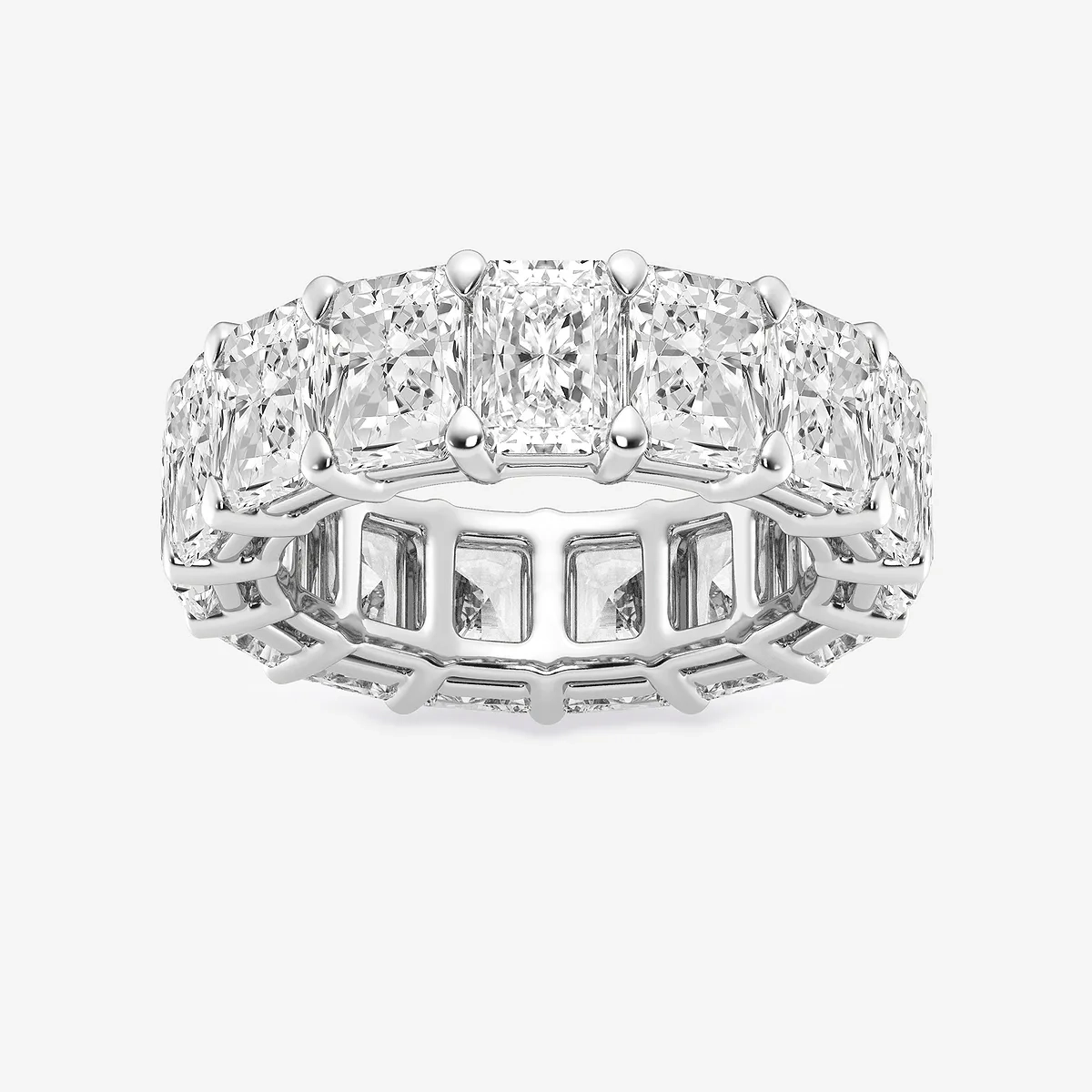 Belen Lab Grown Diamond Cut Luxe Eternity Band - 7.2mm Width