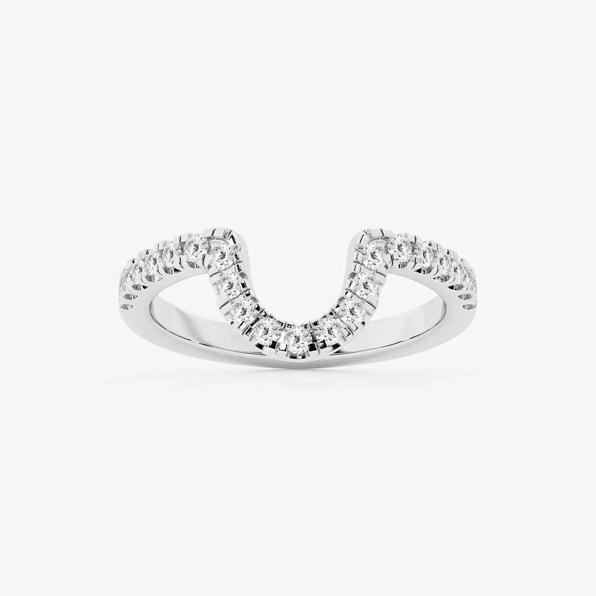 Shye Lab Grown Diamond Prong Set Wedding Band