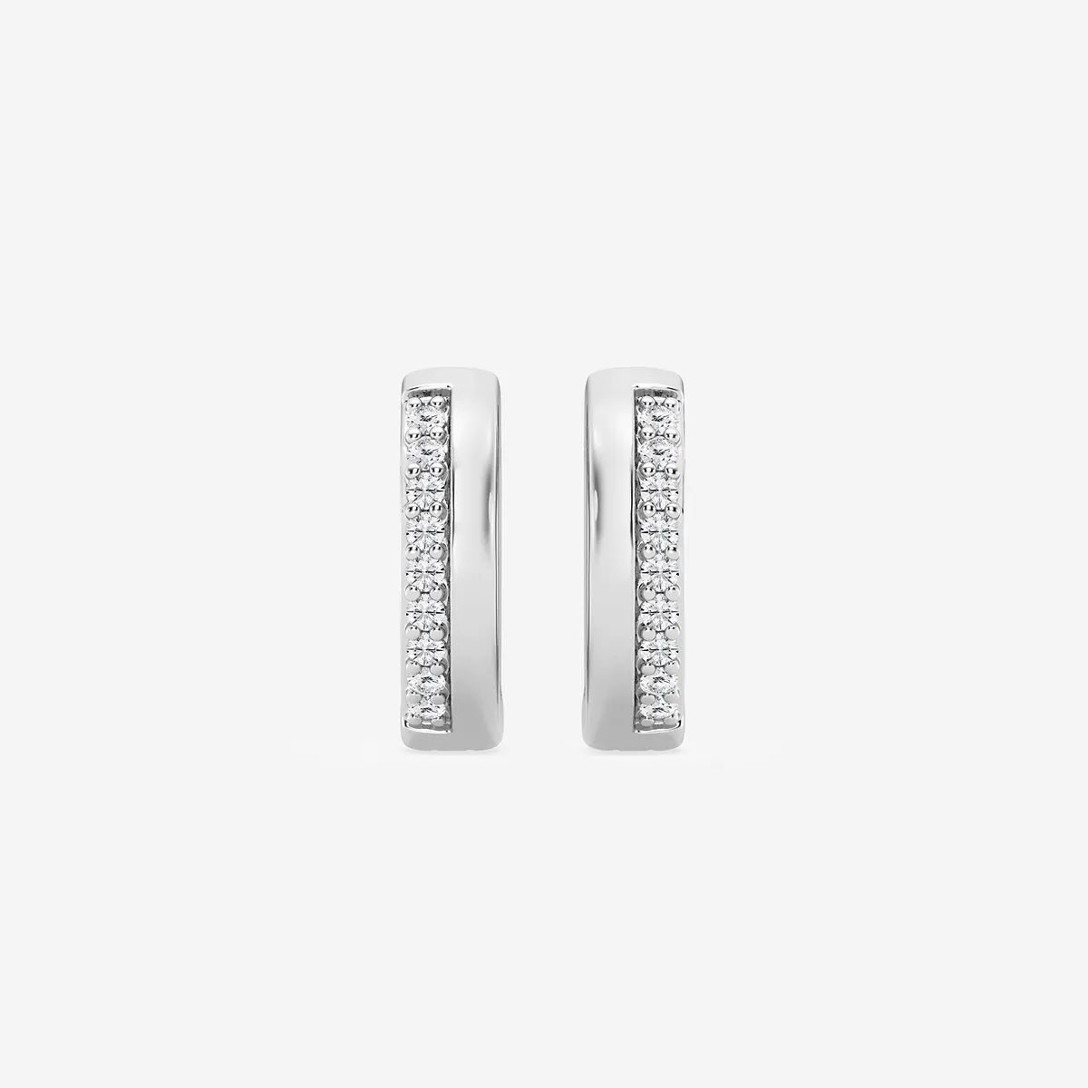 Lab Grown Diamond Petite Hoop Earrings