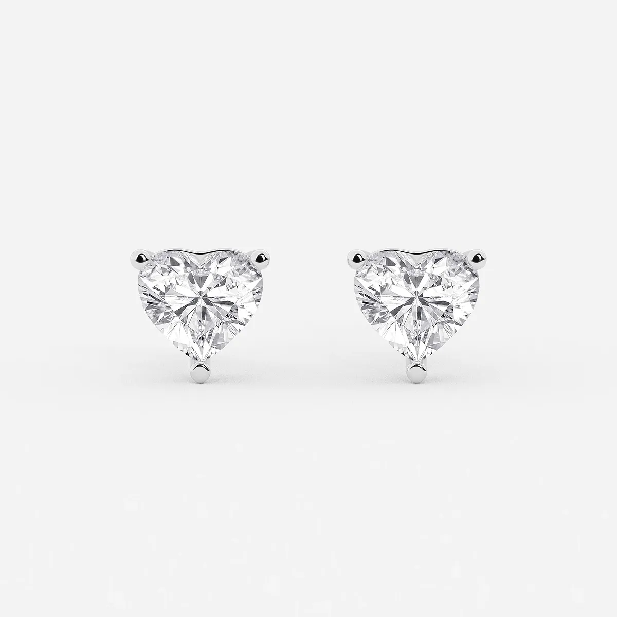 Lab Grown Diamond Stud Earrings, E