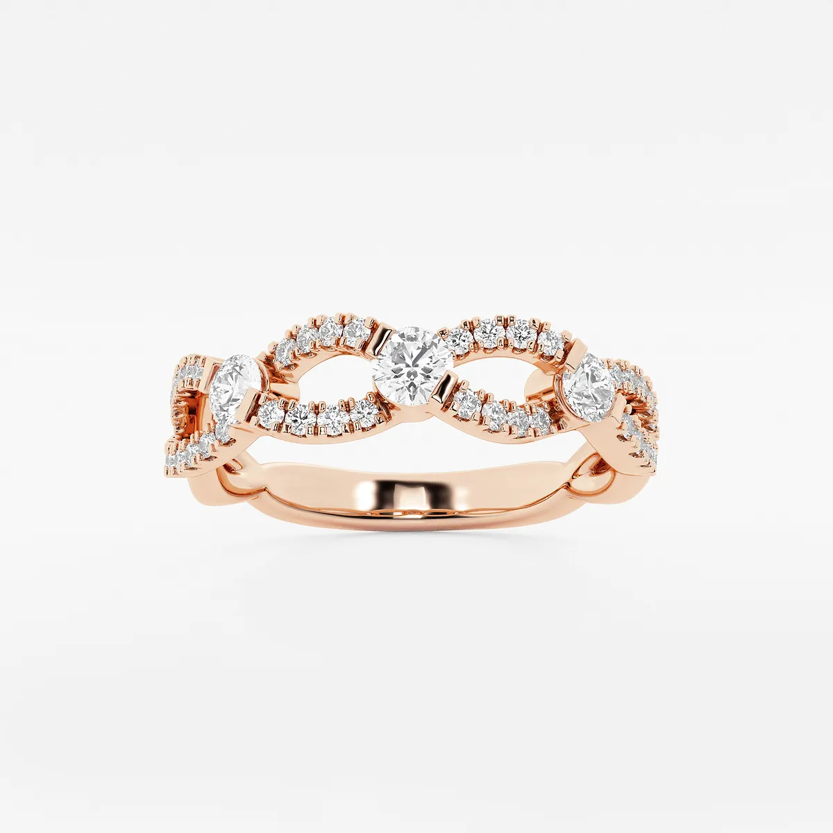 Prose Lab Grown Diamond Stackable Infinity Ring